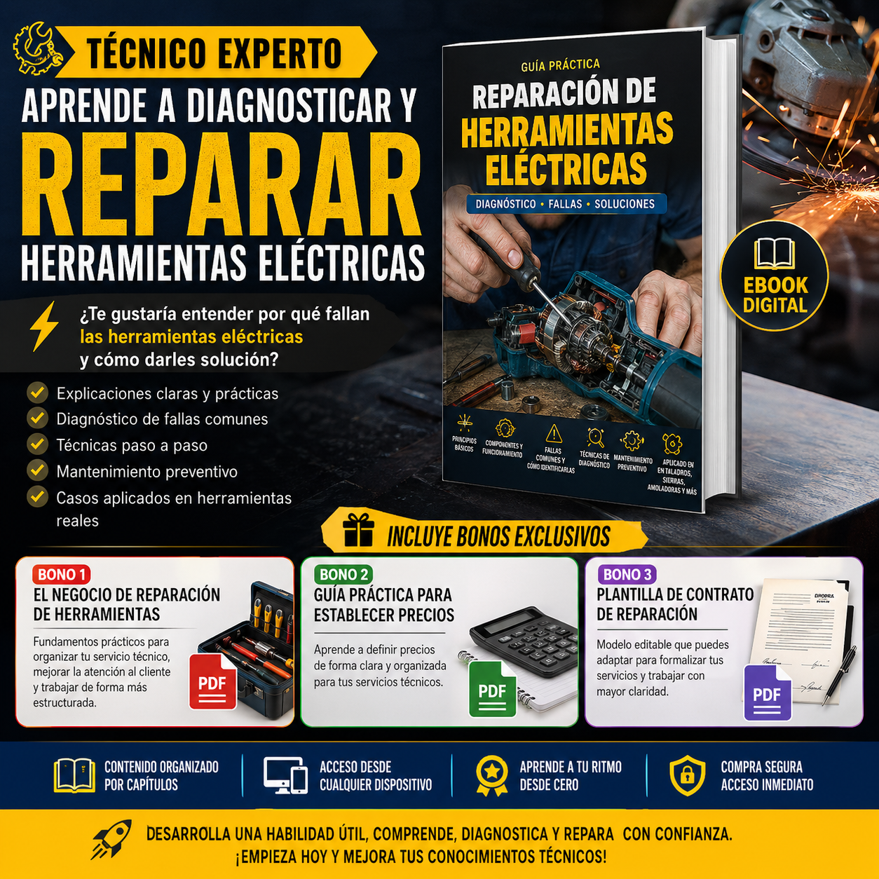 Curso Técnico Experto en Herramientas Eléctricas